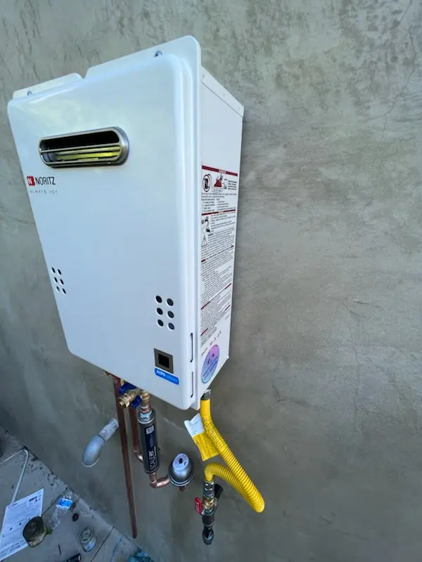Tankless water heater installation for Hampsted homes