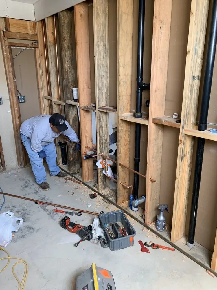 Commercial rough-in plumbing for Trenchless Sewer Repair in Hampsted